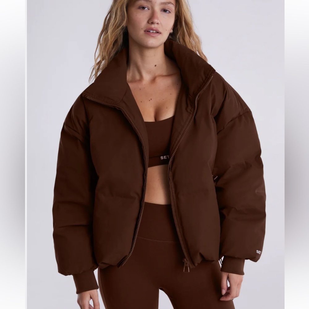 Set Active Oversized Puffer in Coco